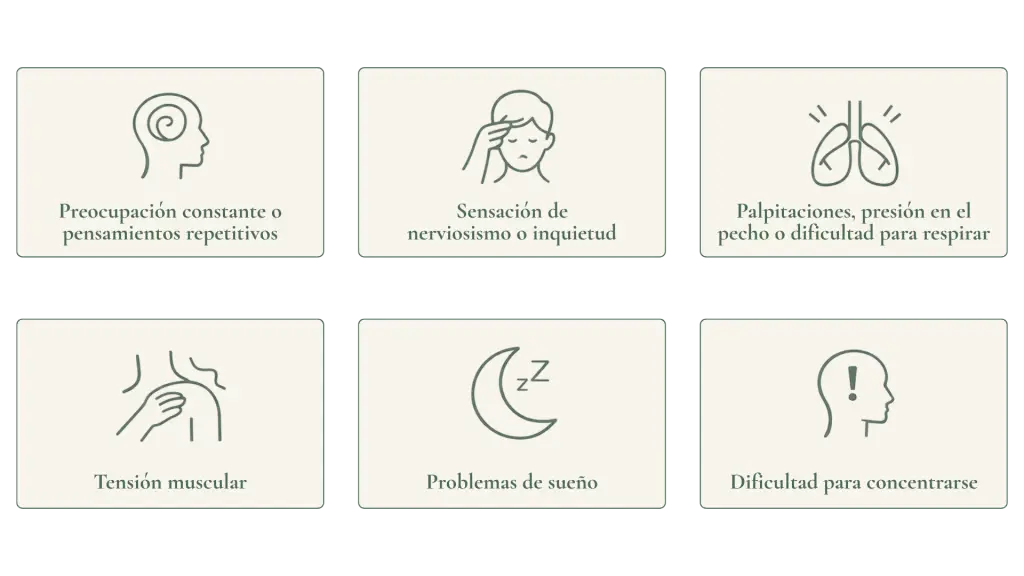 Síntomas de la ansiedad - Psicología Cristina Galbarro